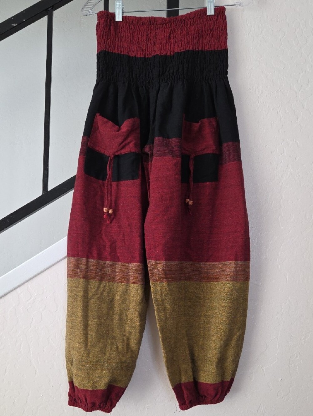 Bundle/3 Elastic-Waist Women's Pants - Multicolor Boho Size S??? - Picture 3 of 11